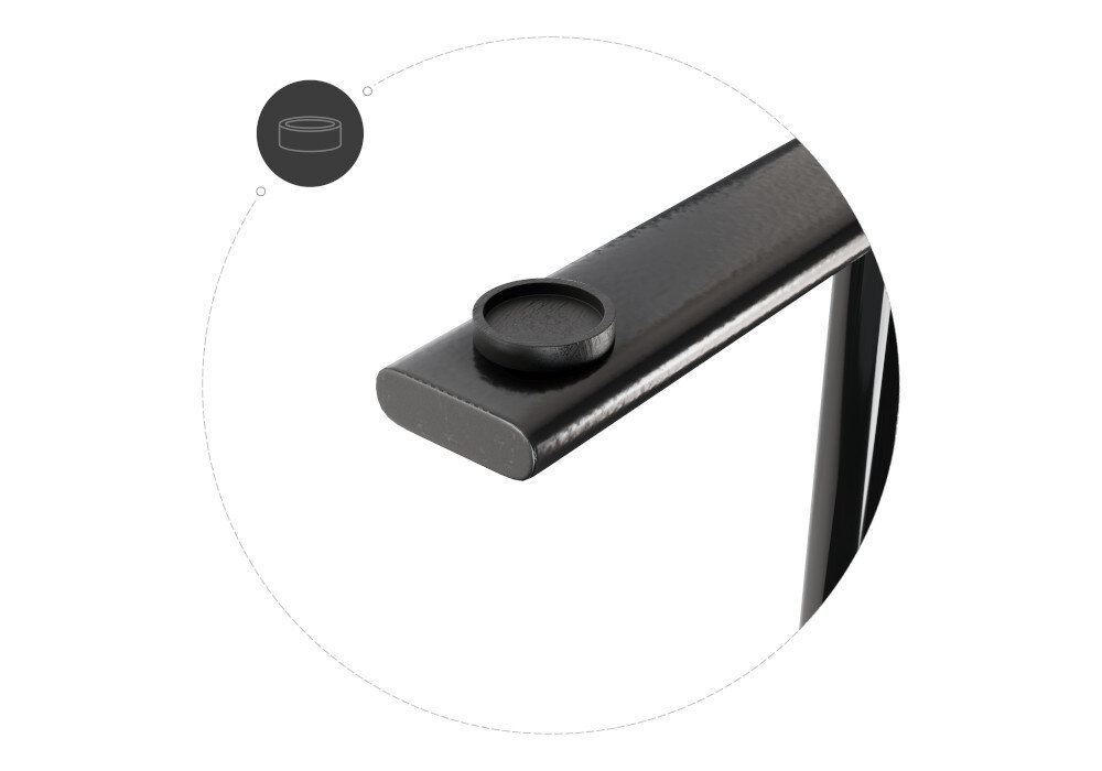 Biurko COBRA X-Mate nogi zabezpieczenie zarysowania