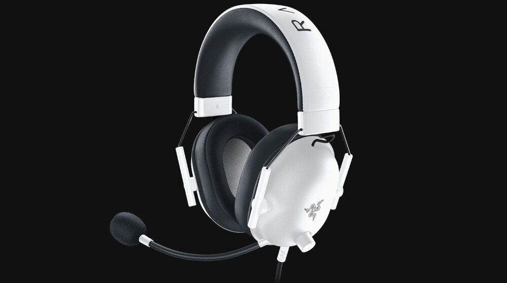 Słuchawki RAZER BlackShark V2 X Biały lekkie wygodne jakość materiałów czysty dźwięk 