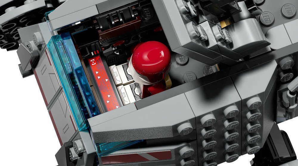 LEGO 75413 Star Wars Czołg Republiki Juggernaut pięć minifigurek LEGO Star Wars: Ki-Adi-Mundi z mieczem świetlnym, komandor Bacara i trzech żołnierzy sił specjalnych z blasterami, a także trzy figurki LEGO droidów  