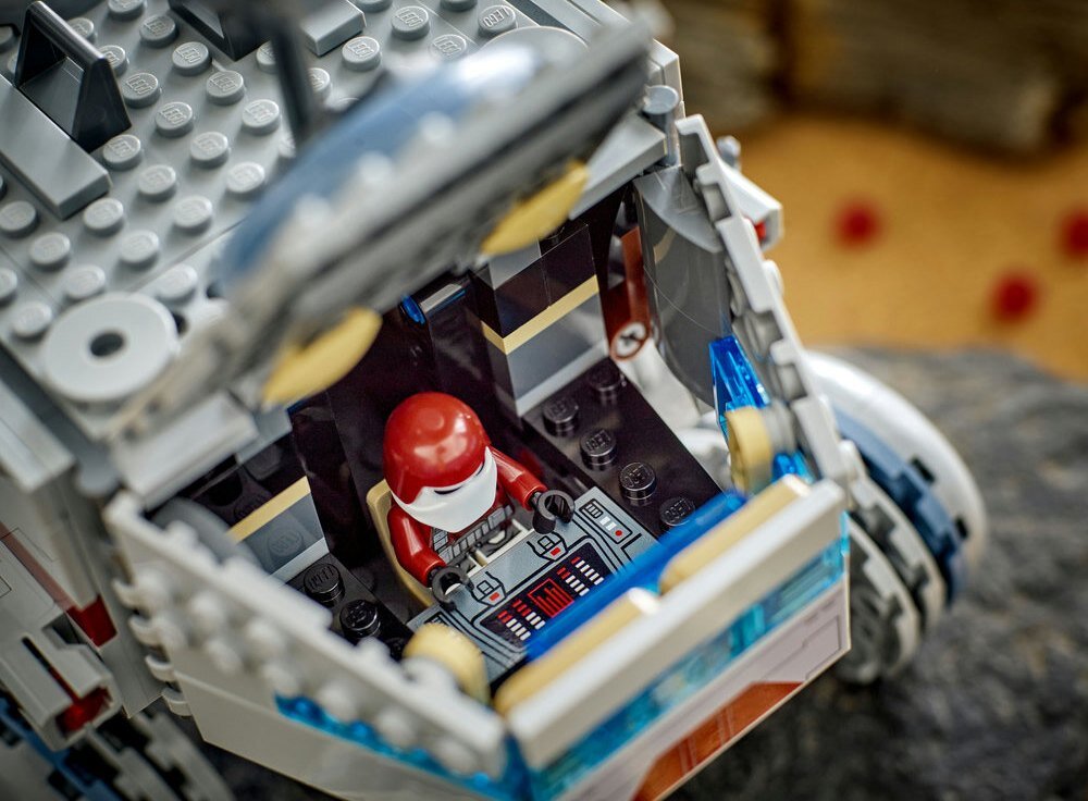 LEGO 75413 Star Wars Czołg Republiki Juggernaut 10-kołowy pojazd  