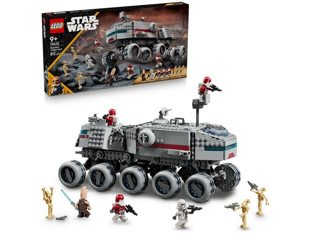 LEGO 75413 Star Wars Czołg Republiki Juggernaut Zestaw 