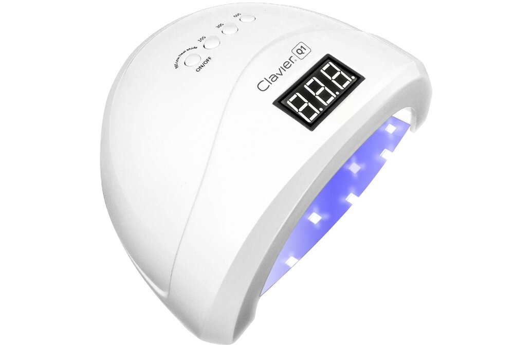 Lampa UV-LED do paznokci CLAVIER Q1 Biały sensor ruchu, timer, odpowiedni czas, mniejszy dyskomfort cieplny, obsługa intuicyjna