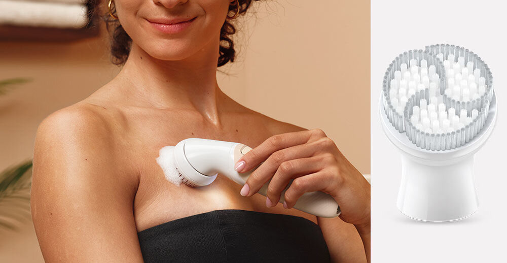 Depilator BRAUN Silk-epil 9 9-481 Flex 360 szczoteczka do peelingu