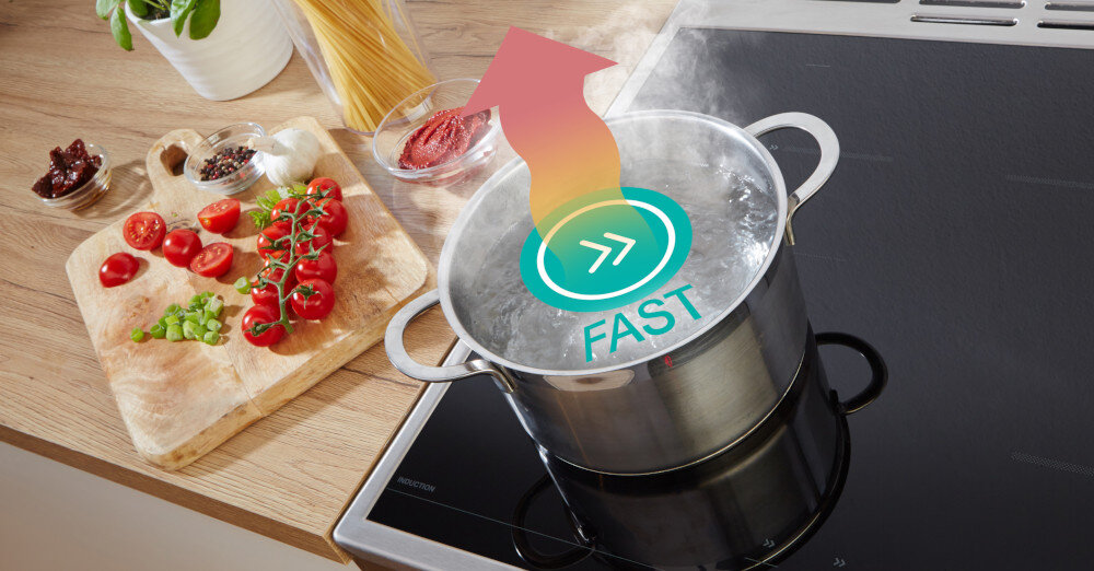 KUCHNIA GORENJE MEKIS6101I wizualizacja szybkie gotowanie maksymalna moc PowerBoost