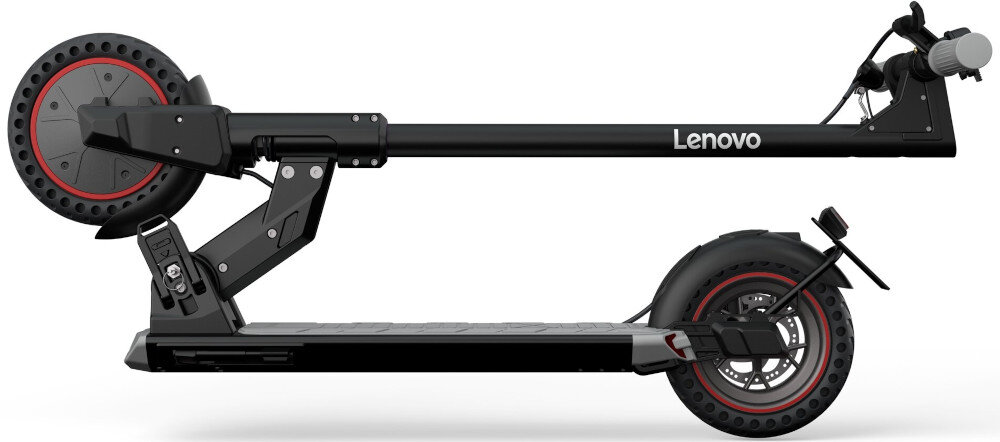 Hulajnoga elektryczna LENOVO M2 czarny skladanie system