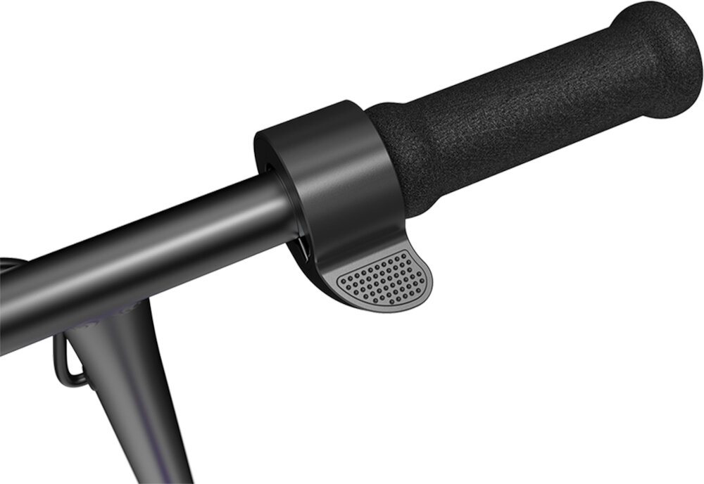 Hulajnoga elektryczna RAZOR Power Core S85 Fioletowy wygodne uchwyty specjalna pianka pewny chwyt uniknięcie otarć dłoni