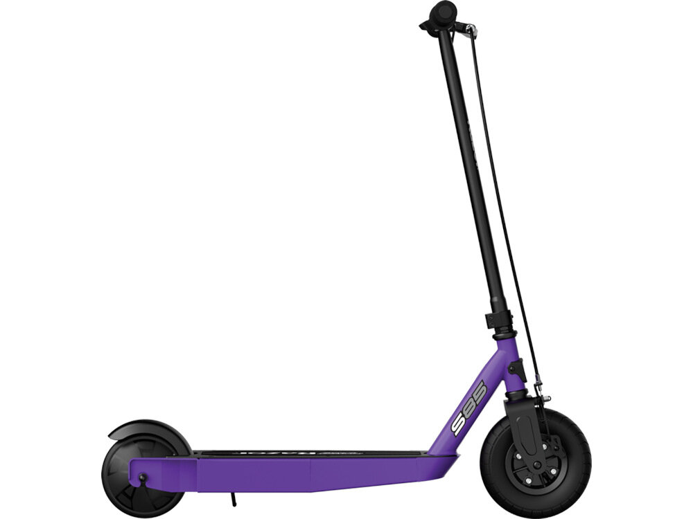 Hulajnoga elektryczna RAZOR Power Core S85 Fioletowy solidna konstrukcja ramy ze stali wysokiej jakości tworzyw sztucznych