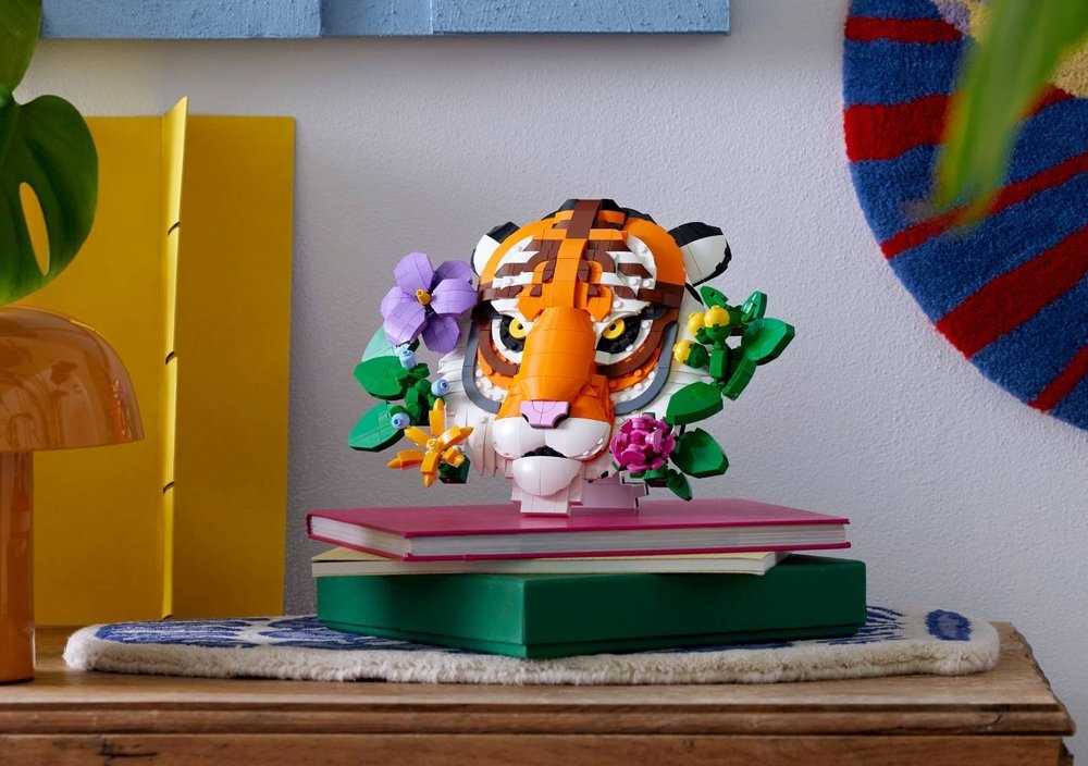 LEGO 31217 Art Kolekcja zwierząt - tygrys    kv lifestyle początek opisu sekcja nagłówkowa