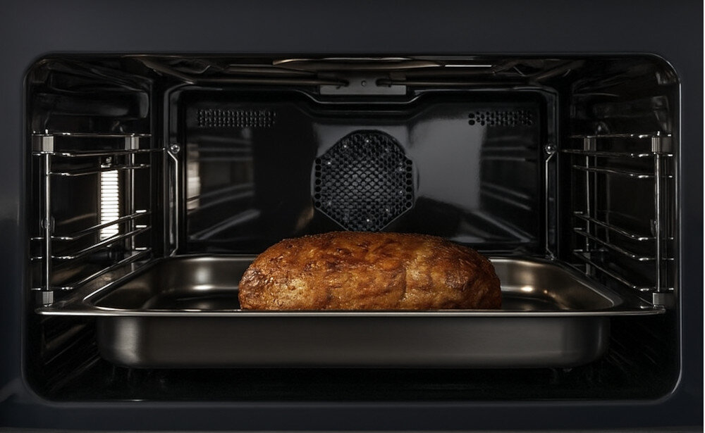 PIEKARNIK HISENSE BIM4434ABG8 wizualizacja poziomy mocy wysoka moc niska moc średnia najwyższa zupy mięso warzywa