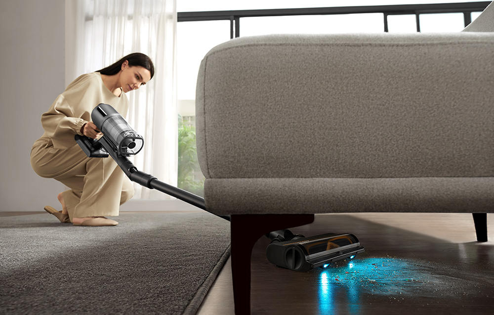 Odkurzacz DREAME Z30 wygodna praktyczna konstrukcja wygoda użytkowanie adapter ścienny uchwyt przechowywanie akcesoria