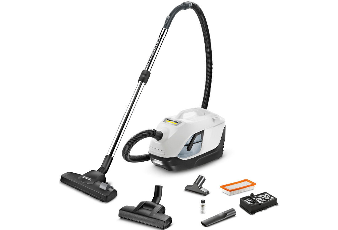 Odkurzacz KARCHER DS 6 Plus 1.195-252.0 zestaw akcesoria komplet wyposazenie