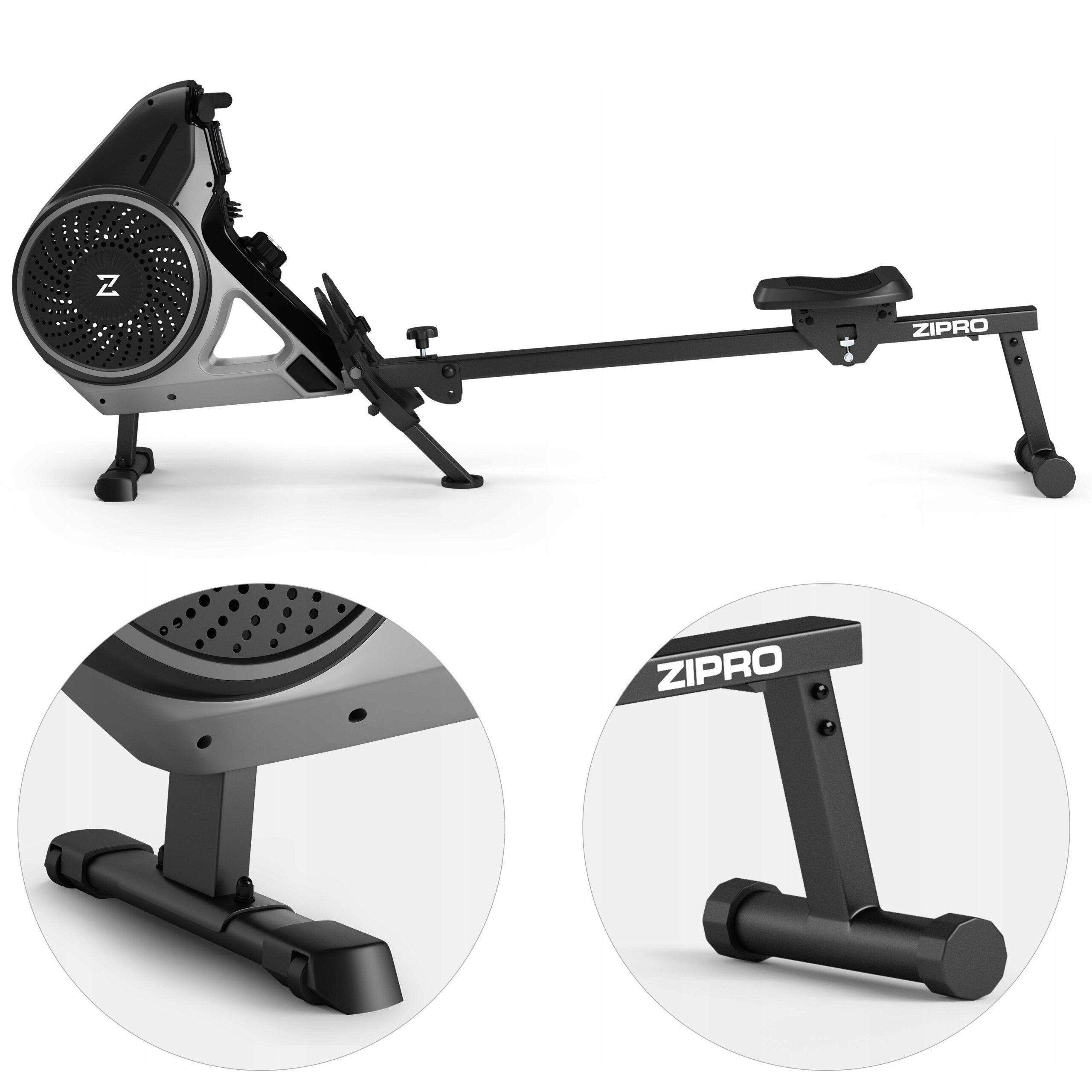 WIOŚLARZ Treningowy MAGNETYCZNY POWIETRZNY Składany Ergonometr - Move Zipro