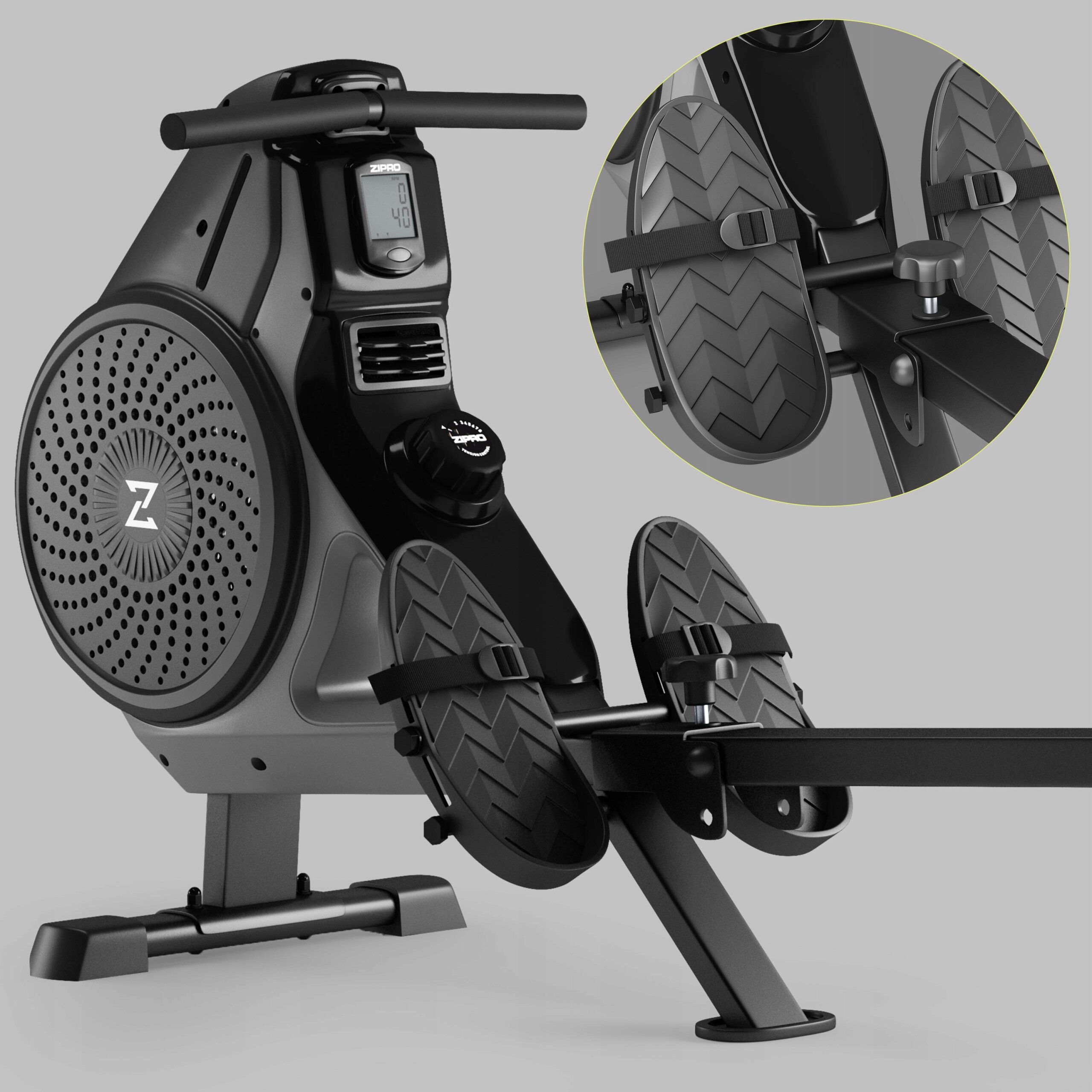 WIOŚLARZ Treningowy MAGNETYCZNY POWIETRZNY Składany Ergonometr - Move Zipro