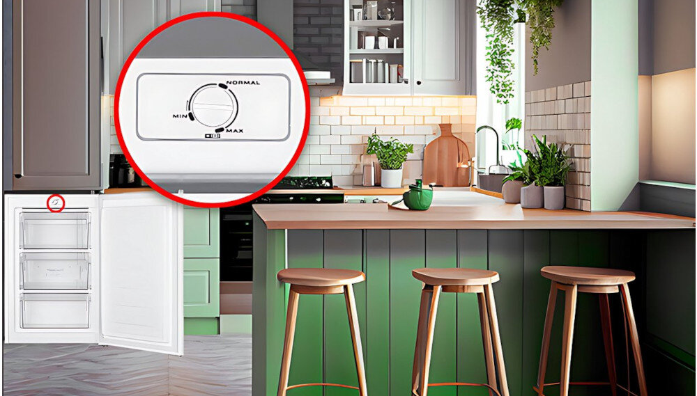 ZAMRAŻARKA MPM-80-ZS-06 N regulacja temperatury sterowanie mechaniczne 3 stopnie