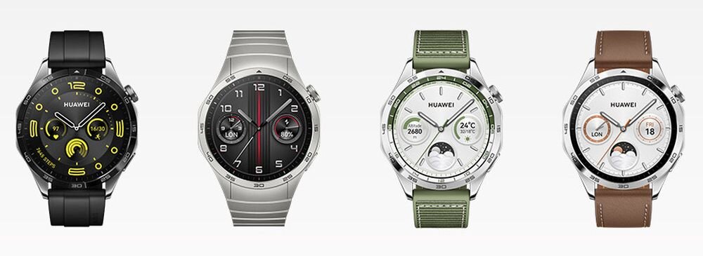 Smartwatch HUAWEI Watch GT 4   ekran bateria czujniki zdrowie sport pasek ładowanie pojemność rozdzielczość łączność sterowanie krew puls rozmowy smartfon aplikacja 