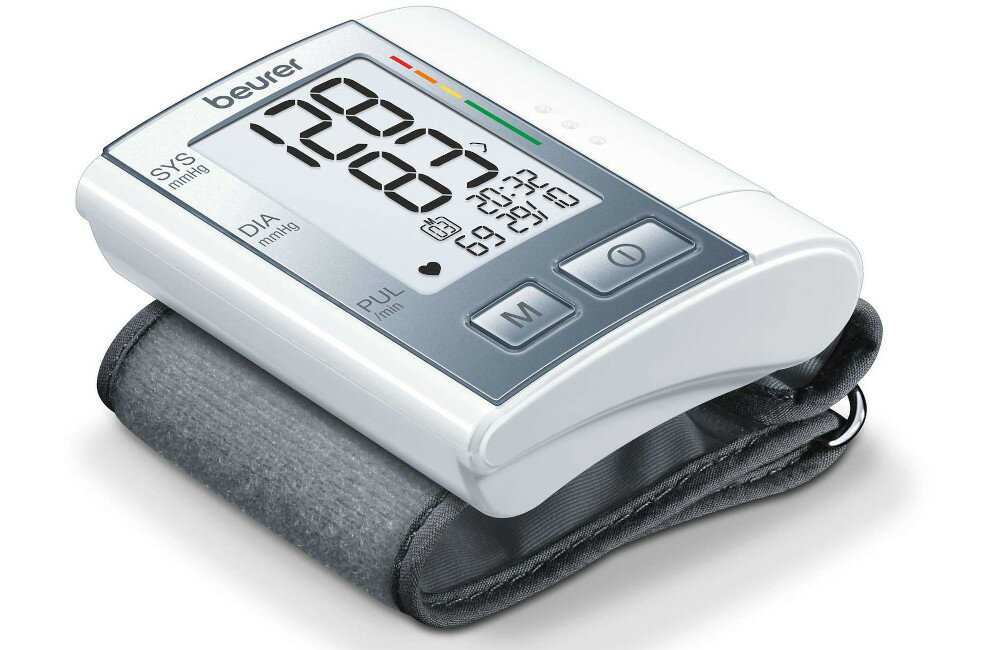 Ciśnieniomierz BEURER BC 40 bardzo prosty w obsłudze wysokość ciśnienia tętniczego pulsu atrakcyjny design szereg dodatkowych funkcji