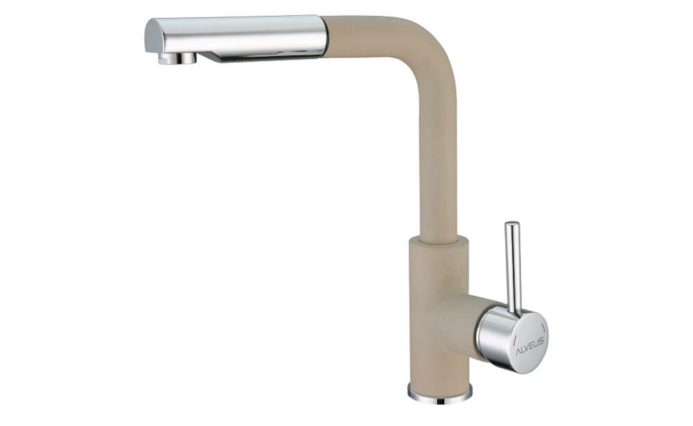 ALVEUS Siros 55 2090755 wylewka bateria kuchenna stojąca nowoczesny styl kuchnia jednodźwigniowa