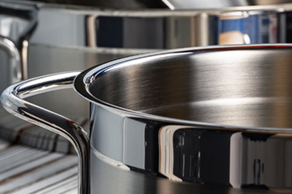 Zbliżenie na garnek 