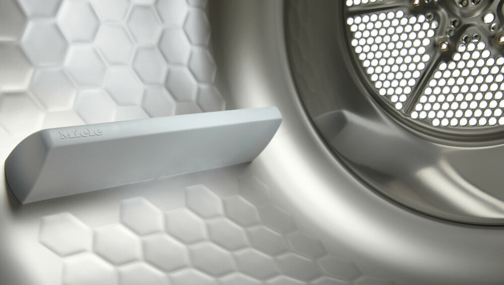 MIELE bęben softcare ochrona ubrania woda ścianka uszkodzenia mechaniczne żywotność odzież tekstylia