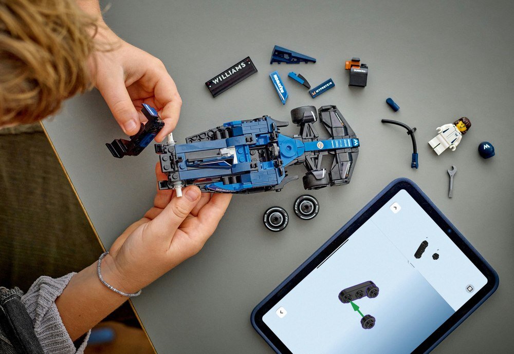 LEGO 77249 Speed Champions Bolid F1 Williams Racing FW46  umiejętności rozwoj dziecko buduje model 