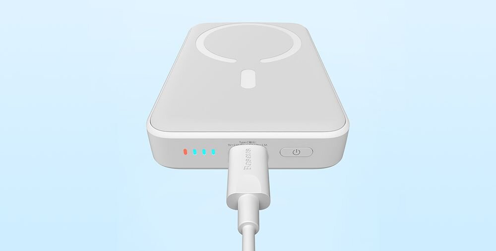 Powerbank BASEUS Magnetic Mini Urządzenia moc ładowanie wymiary bateria pojemność bezpieczeństwo lekkość wygoda