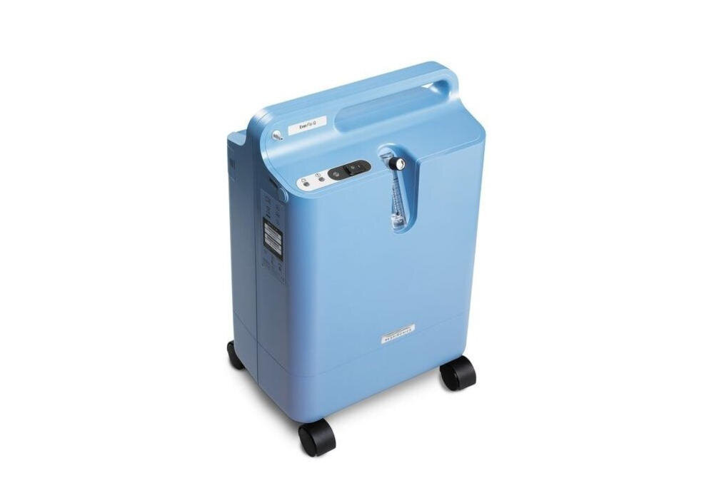 PHILIPS-Respironics-Everflo koncentrator tlen wyrób medyczny urządzenie komfortowe oddychanie tlen stany chorobowe skuteczna terapia tlenowa saturacja dom szpital