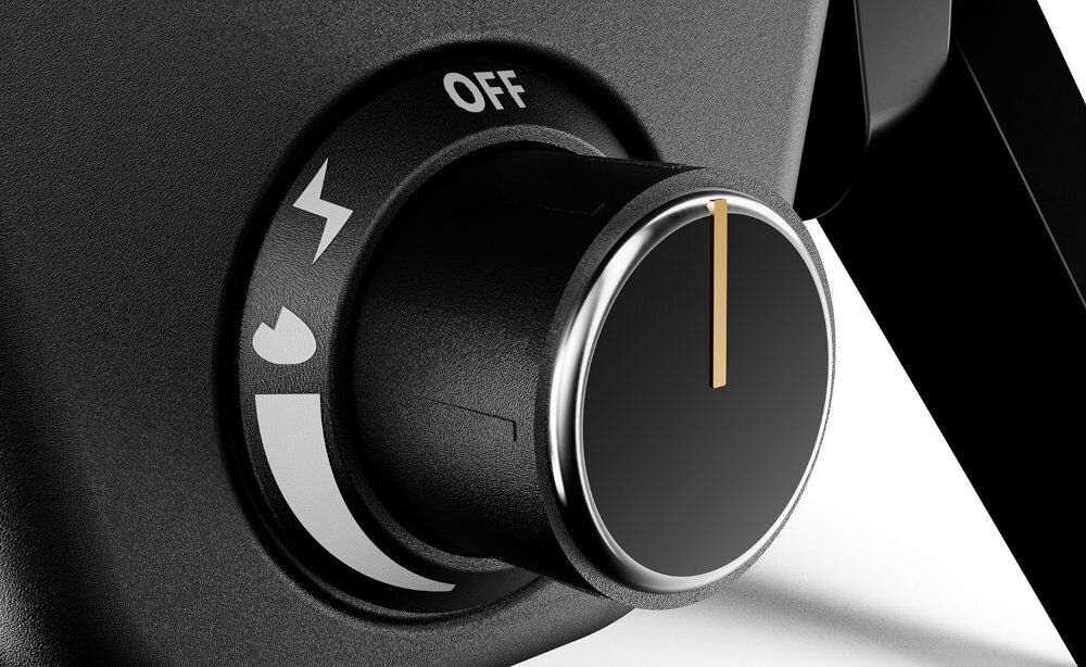 Gazowy piec do pizzy KOLER Bene KB 14 Precyzyjna kontrola temperatury  termometr TEMP PRO™ precyzyjny potencjometr kontrola pizza