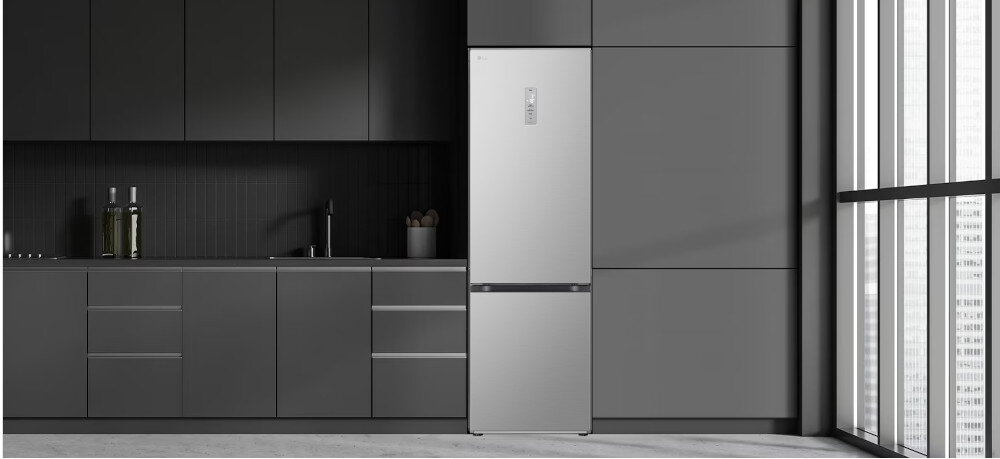 LODÓWKA LG GBV5250EPY komory owoce warzywa LINEARCooling DoorCooling smart Inverter Moist Balance Crisper