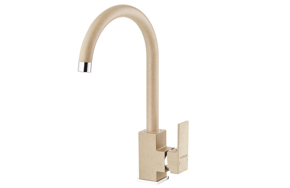 ALVEUS Santo 55 2090855 wylewka bateria kuchenna stojąca nowoczesny styl kuchnia jednodźwigniowa