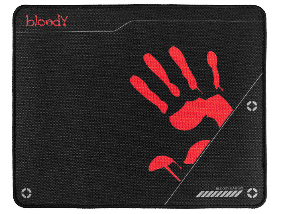 Zestaw A4TECH Bloody B1700 Podkładka o wymiarach 25 x 28 x 0,3 cm gumowanym spodem Obszyte krawędzie