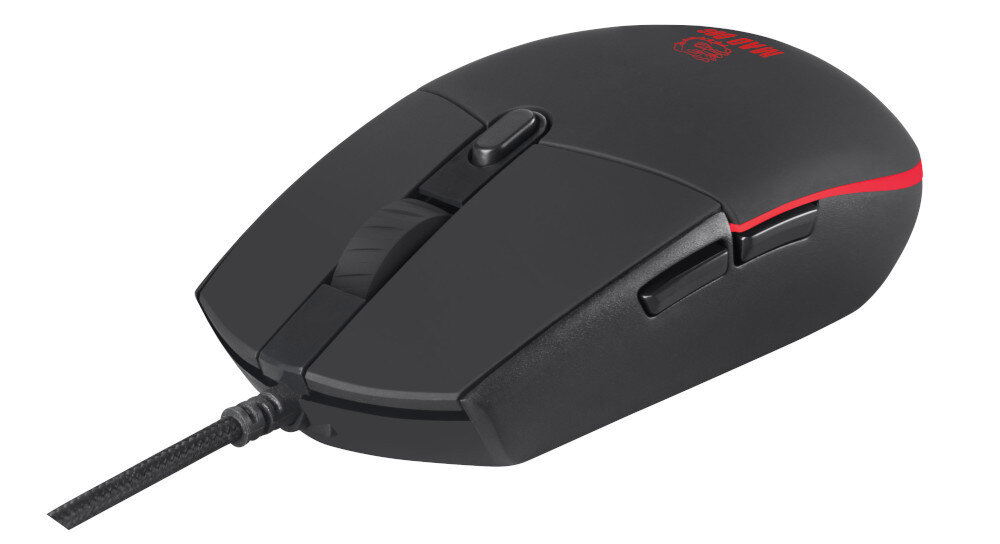 Mysz MAD DOG GM160 sensor optyczny 2400 dpi przelaczniki mechaniczne zywotnosc przyciski