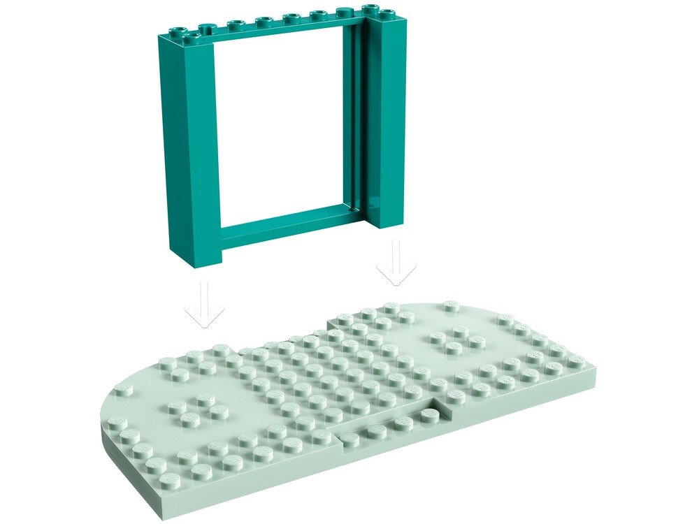 LEGO 43274 Disney Classic Hotel dla zwierząt Minnie Cztery klocki startowe  