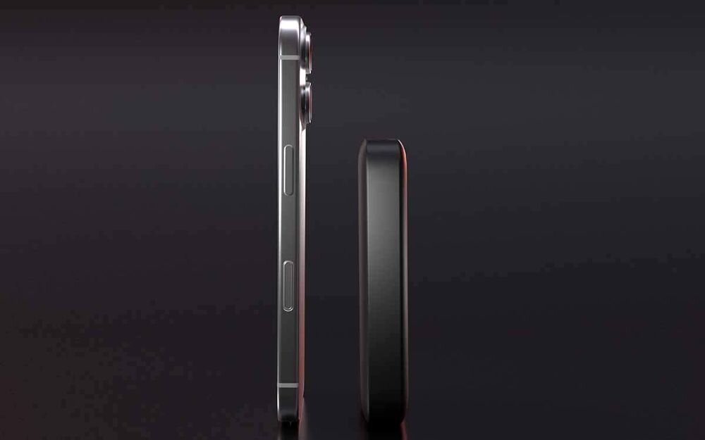 UNIQO UQBB10000PD20SLIM 10000 mAh 20 W moc wyjściową 22,5 W Adaptive Fast Charge automatycznie rozpoznaje podłączone urządzenie i dostosowuje prędkość ładowania systemem Android akcesoriów mobilnych - powerbank i telefon od boku