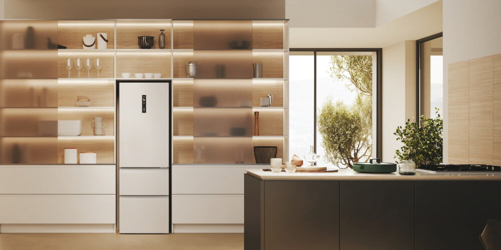 LODÓWKA HAIER HTW5618ENPW 3D styl funkcjonalność wysoka jakość staranne wykonanie