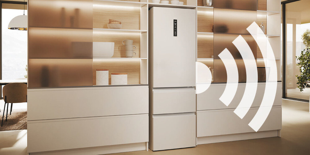 LODÓWKA HAIER HTW5618ENPW 3D aplikacja zdalne sterowanie hOn mobilne sieć rewolucja połączenie smartfon