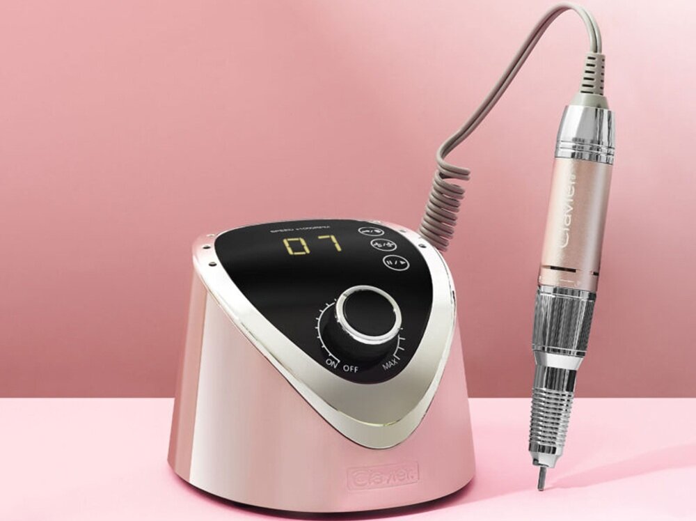 Frezarka do paznokci CLAVIER FX 830 Pink kv początek opisu