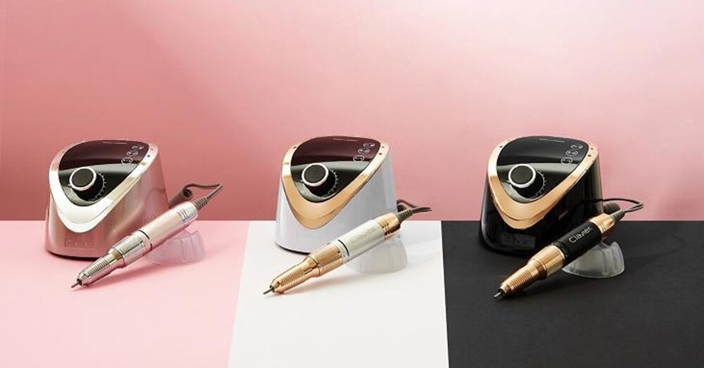 Frezarka do paznokci CLAVIER FX 830 Pink sprawne dziaąłnie, skuteczne usuwanie mas, precyzyjne dopracowanie