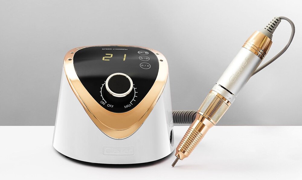 Frezarka do paznokci CLAVIER FX 830 WH Biały kv początek opisu