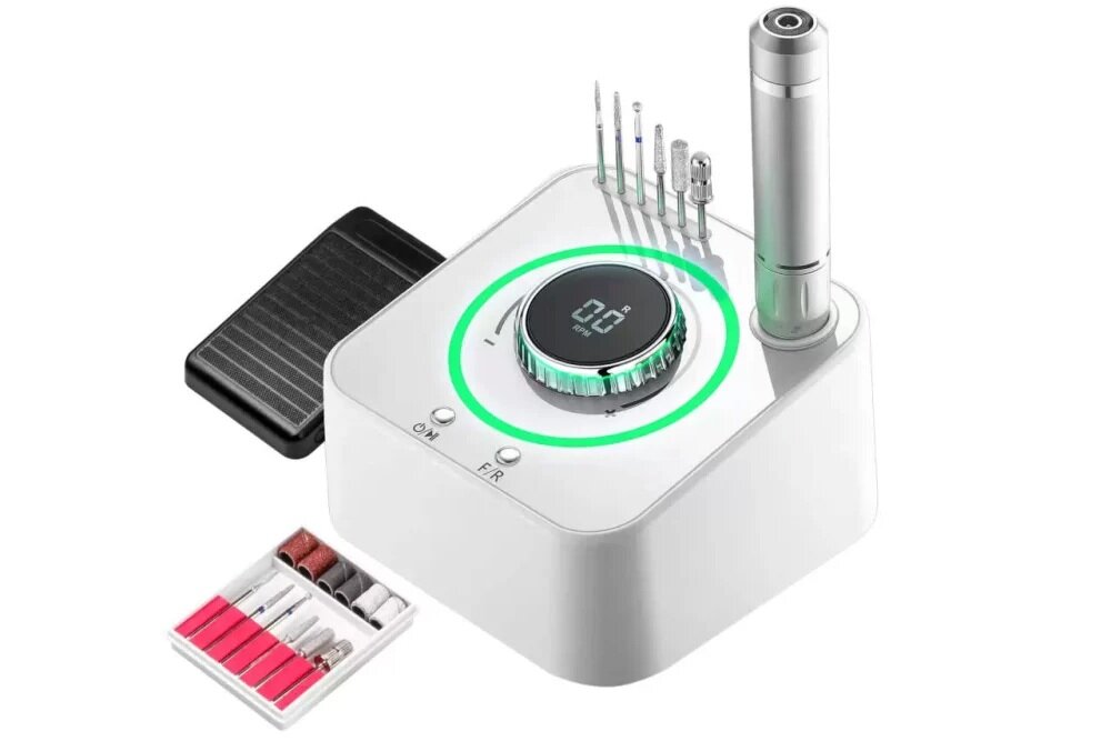 Frezarka do paznokci CLAVIER FX 1080 WH Biały kv początek opisu