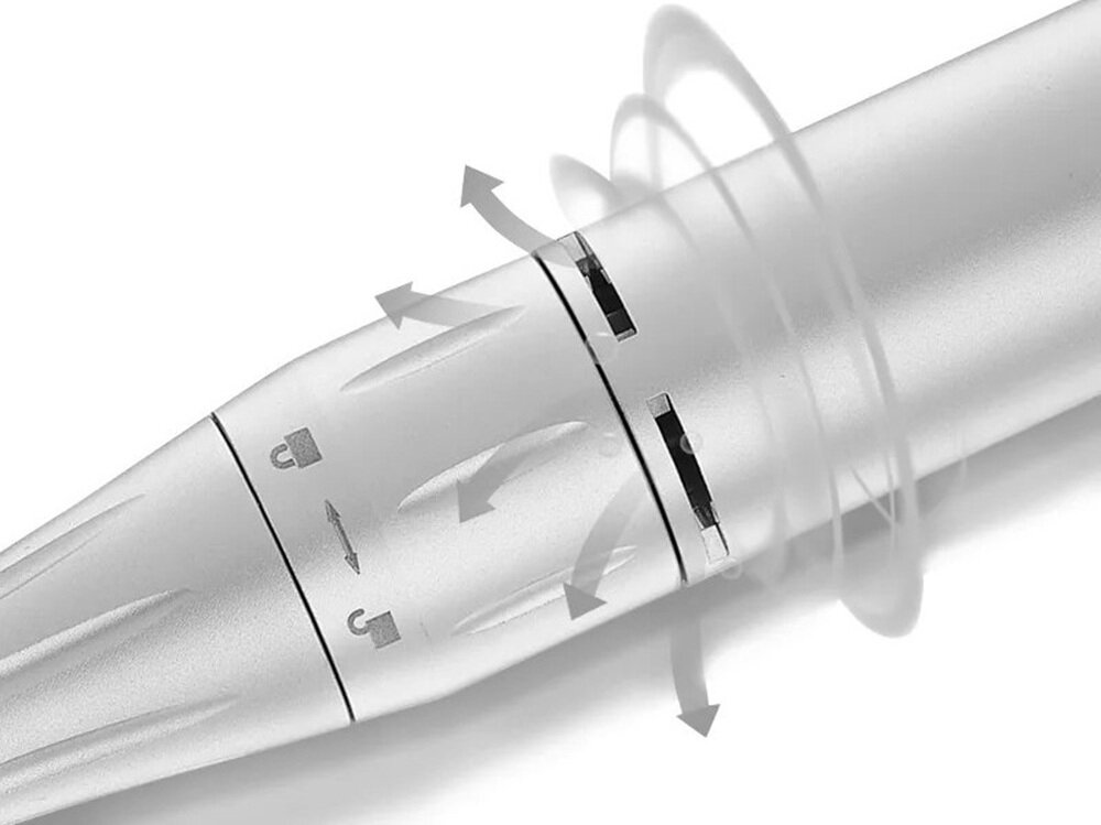 Frezarka do paznokci CLAVIER FX 1080 WH Biały rączka chłodzona powietrzem, system TWIST-LOCK, wymiana frezów jednym ruchem