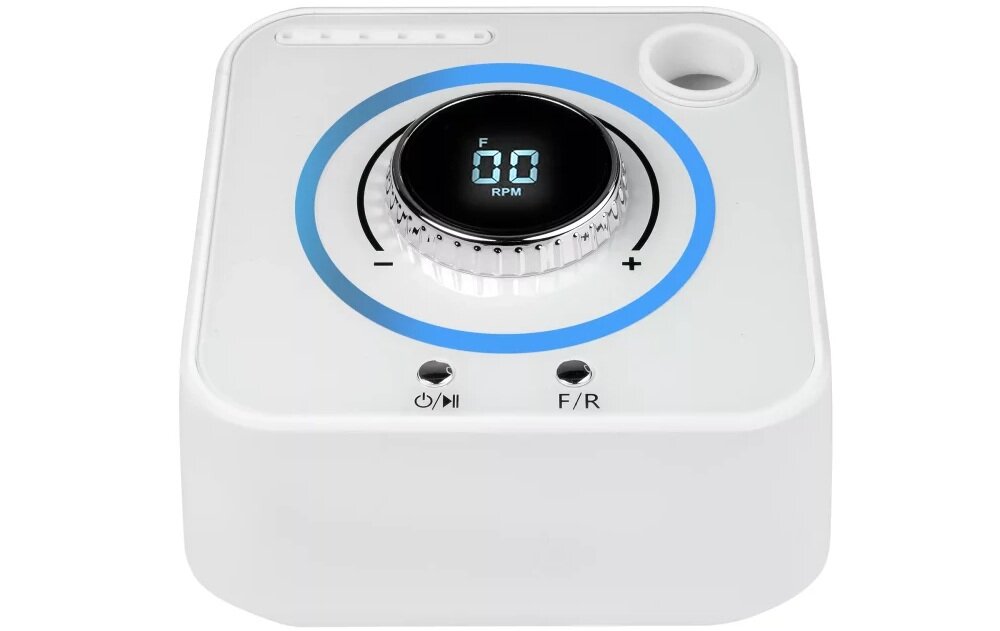 Frezarka do paznokci CLAVIER FX 1080 WH Biały funkcja pamięci, funkcja pauzy, dwa porty USB