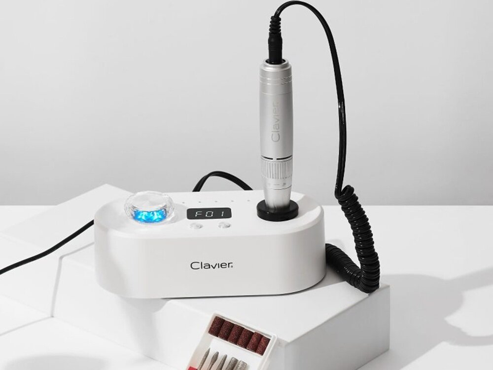 Frezarka do paznokci CLAVIER FX 750 WH Biały kv początek opisu
