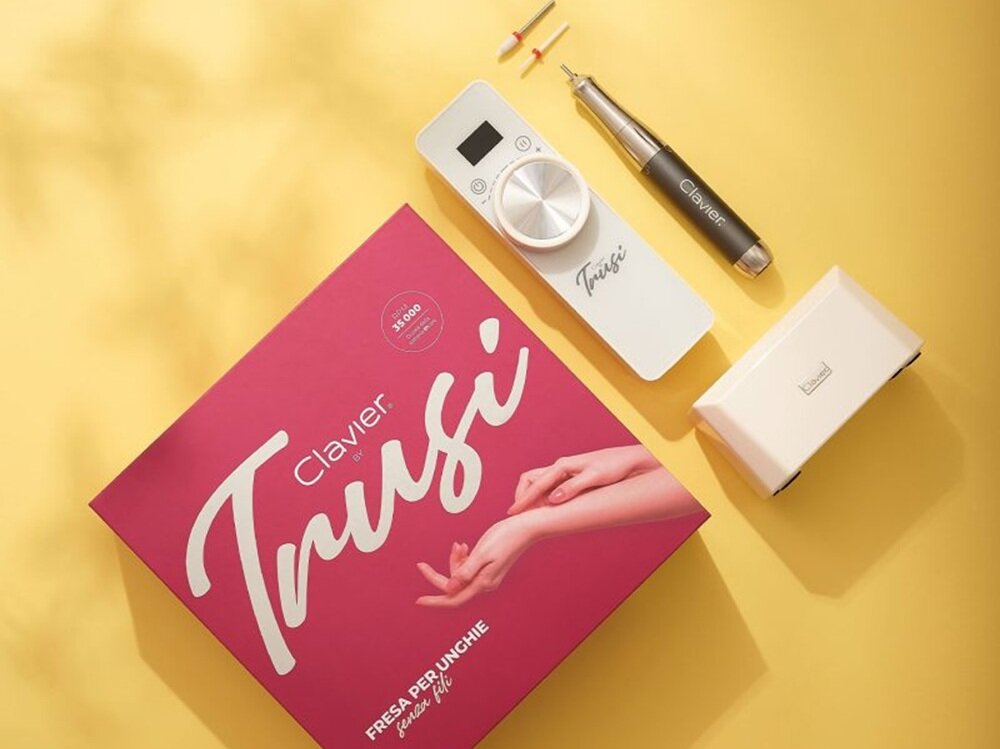 Frezarka do paznokci CLAVIER Trusi WH niski poziom hałasu, poprawa komfortu, stabilna, cicha praca