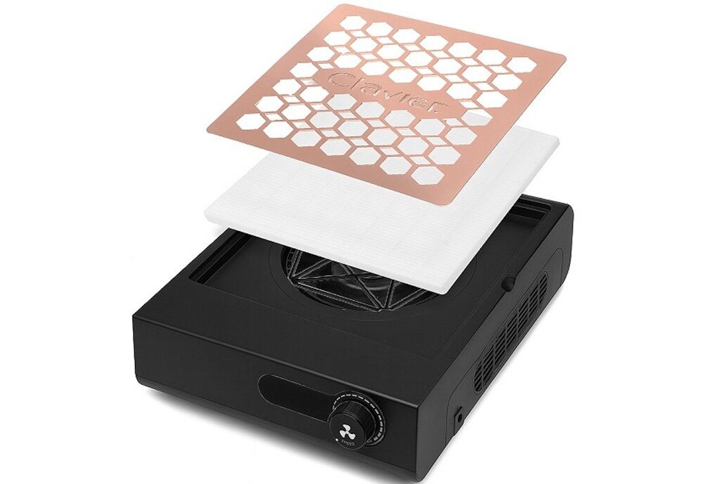 Pochłaniacz pyłu Clavier V8700 ergonomiczna konstrukcja, cicha praca, zmniejszenie zmęczenia i hałasu, intuicyjna obsługa