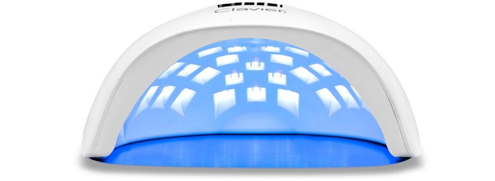 Lampa UV-LED do paznokci CLAVIER Q12 Biały 36 diod LED, równomierne rozprowadzenie światła, oszczędność czasu