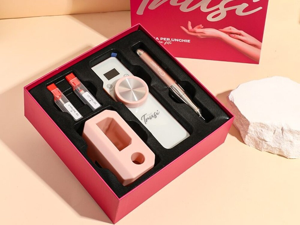 Frezarka do paznokci CLAVIER Trusi Pink kv początek opisu