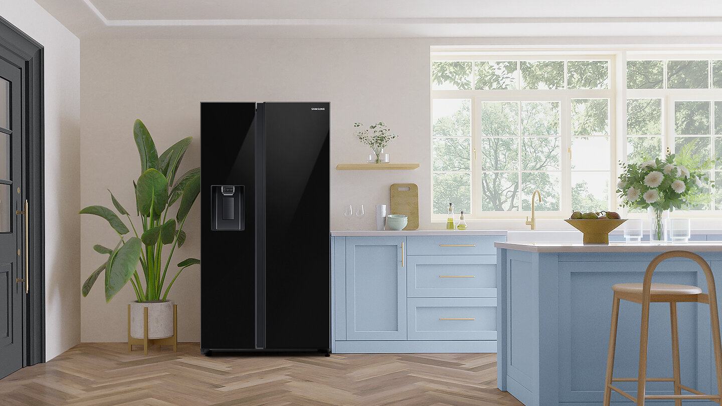 Lodówka Samsung Side by Side RS65DG54R32CEO z oferty Media Expert