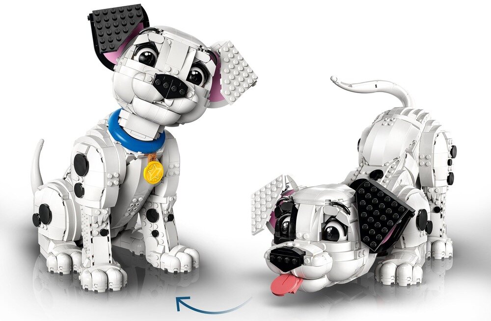 LEGO 43269 Disney 101 dalmatyńczyków - Szczeniaczek ustawianie figurki 22 cm wysokości 