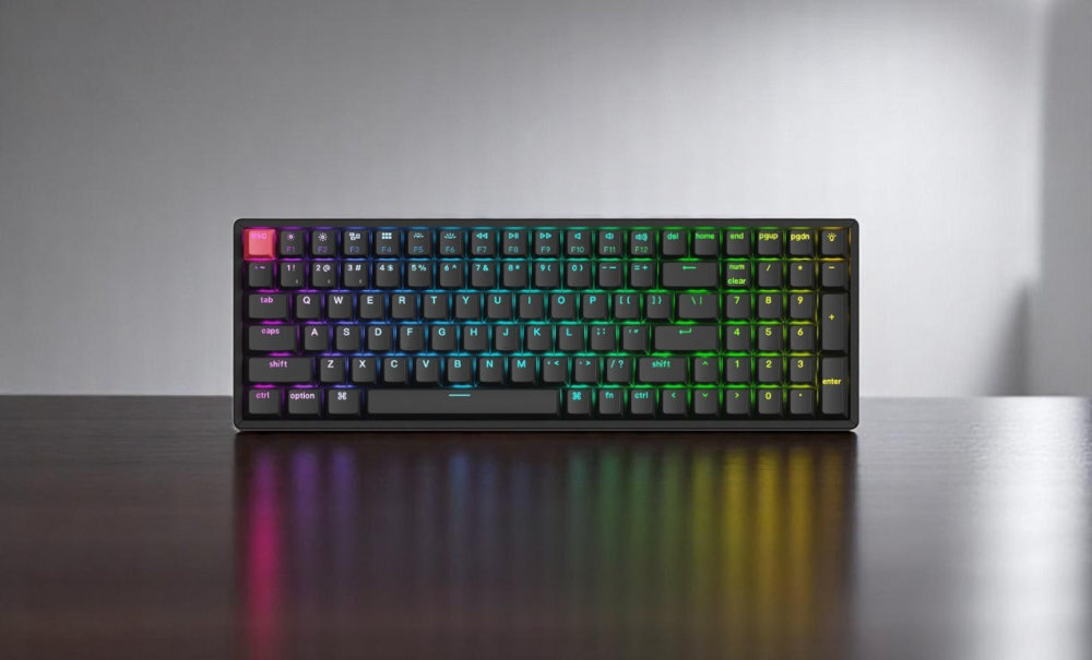 KEYCHRON K4 v3 Solidna konstrukcja odporność 368,14 x 121,14 x 30,83 mm 813 g