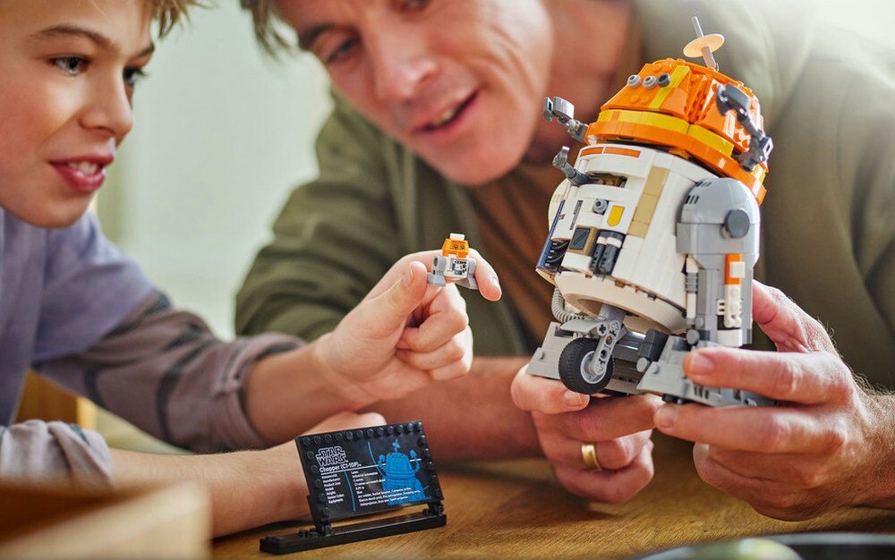 LEGO 75416 Star Wars Droid astromechaniczny Chopper (C1-10P) 22 cm wysokości ozdoba  